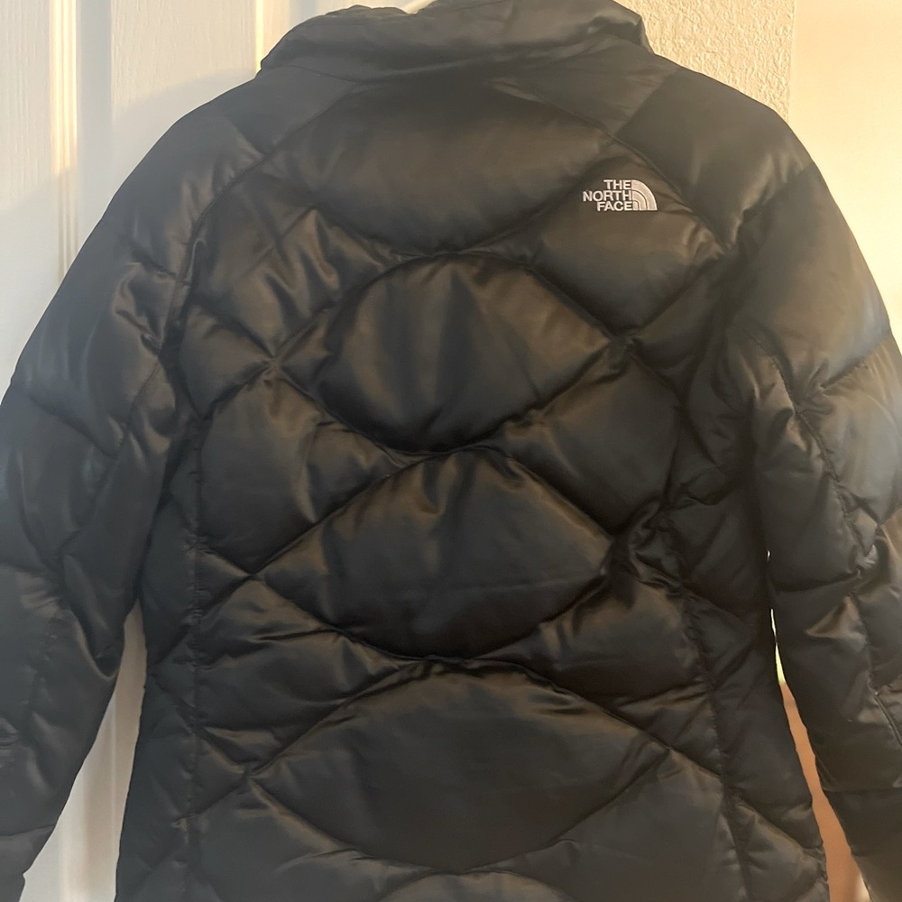 North Face puffy jacket.